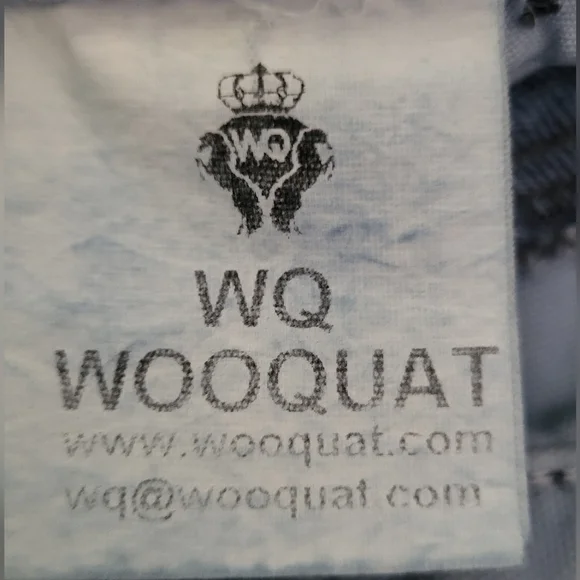 Wooquat 36x32 Men’s Distressed Western Jeans Studded Embroidered Cowboy Bootcut - Picture 7 of 16